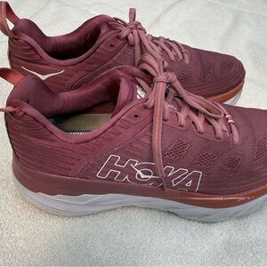 8.5w Hoka One Bondi in pink/rose